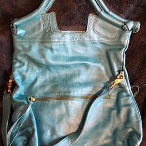 Foley + Corinna Mid City Tote rare blue never worn